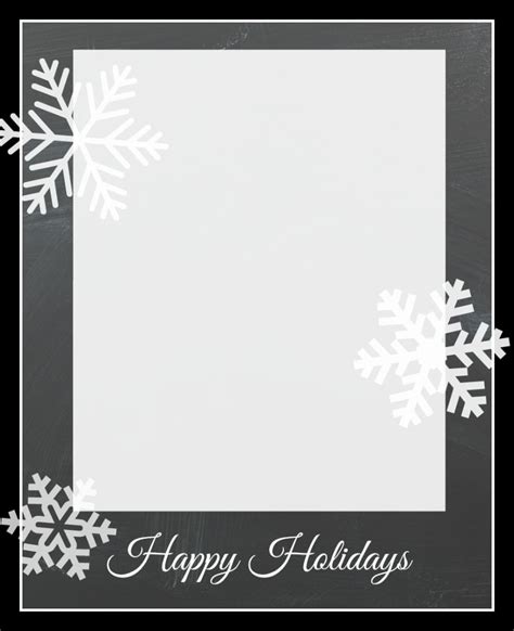 Holiday Card Printable Templates