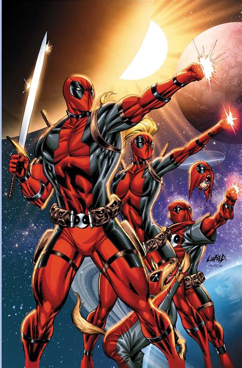 Comic world: Deadpool Comics