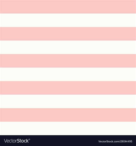 Horizontal pink and white stripes seamless Vector Image