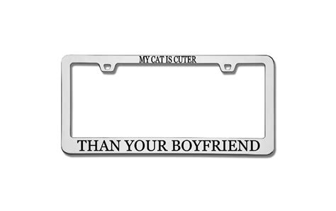 Funny saying license plate frame license plate by TShirtDistrict