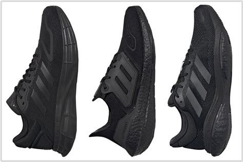 The best black adidas running shoes