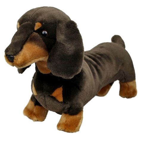 Dachshund Sausage Dog Soft Toy | Stuffed Animal Plush Toy| Medium| Stretch| Bocchetta Plush