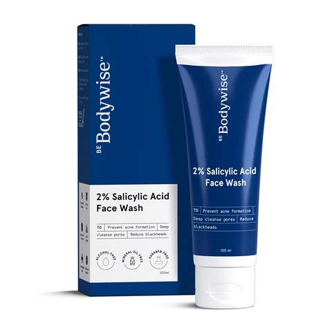 Buy 2% Salicylic Acid Face Wash for Acne, Blackheads, Whiteheads