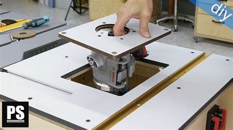 How to make a Router Table Insert Plate - Paoson Blog - Routers / Drill