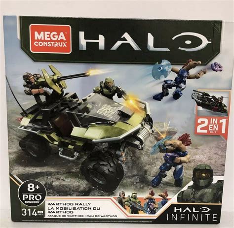 Mega Construx HALO Infinite Warthog Rally 314 Pieces | #3918220060