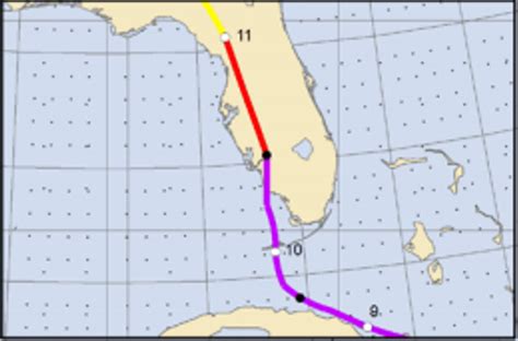 Florida Map With Hurricane Irma - Dolley Hollyanne