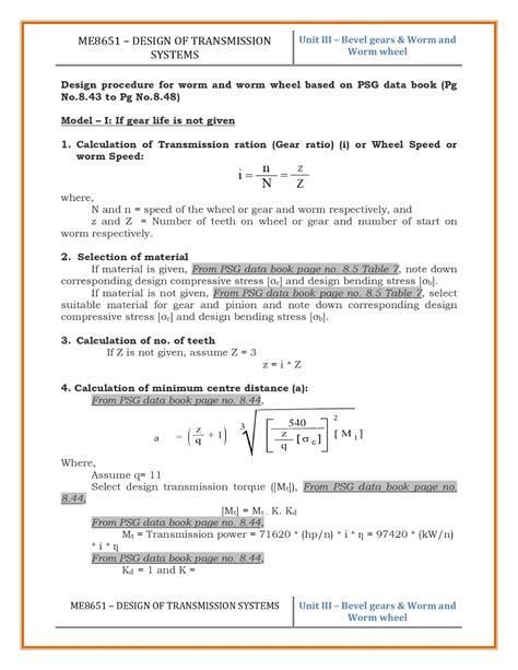 Design of Worm and Worm Wheel - MechBix - A Complete Mechanical Library