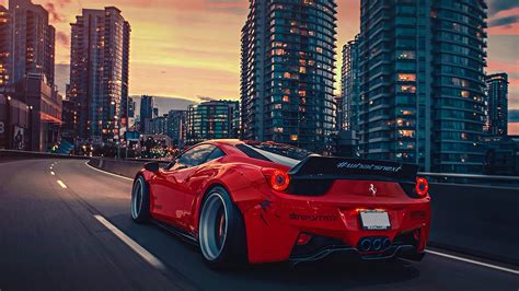 Ferrari 458 City 4k, HD Cars, 4k Wallpapers, Images, Backgrounds, Photos and Pictures