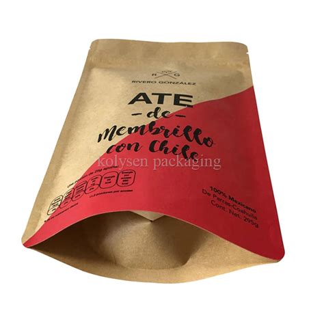 Kraft Paper Nuts Packaging Bags | Kolysen