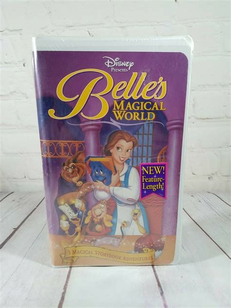 New Beauty and the Beast: Belles Magical World (VHS, 1998) 3 Magical Adventures - VHS Tapes