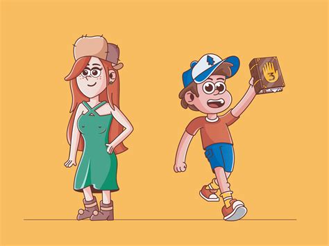 Gravity Falls Characters by Lena on Dribbble