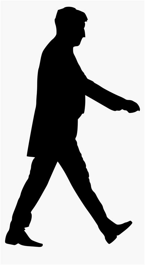 People Walking Silhouette Png, Transparent Png - kindpng