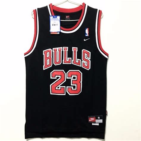 (S) Chicago Bulls #23 Michael Jordan Basketball NBA Jersey Black, Sports, Sports Apparel on ...