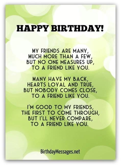 happy birthday best friend poem funny - Kori Varner