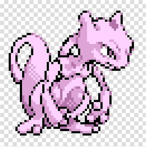 Mewtwo Sprite Grid