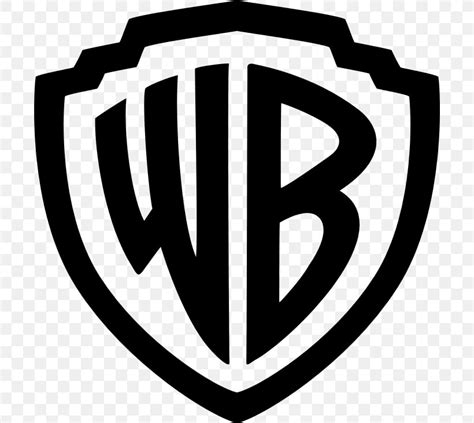 Warner Bros. Logo Film Wordmark, PNG, 702x733px, Warner Bros, Animation, Black And White, Brand ...