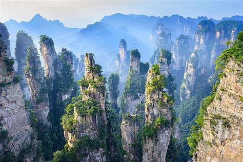 Zhangjiajie National Forest Park - Unique Places Around The World - WorldAtlas