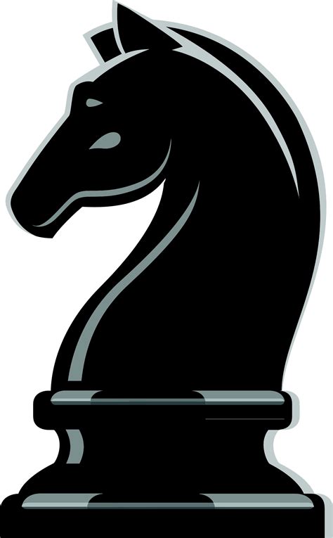 Free Knight Chess Piece Silhouette, Download Free Knight Chess Piece Silhouette png images, Free ...