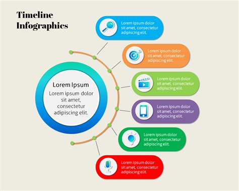 Powerpoint Timeline Infographic Templates - Visual Contenting