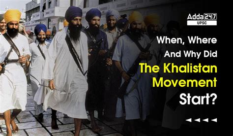 When, Where And Why Did The Khalistan Movement Start?