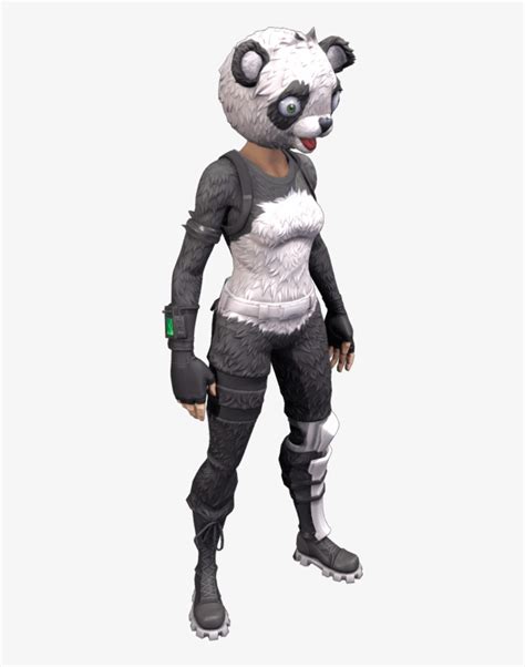 Panda Team Leader Fortnite Skin - Panda Fortnite Costume - Free Transparent PNG Download - PNGkey