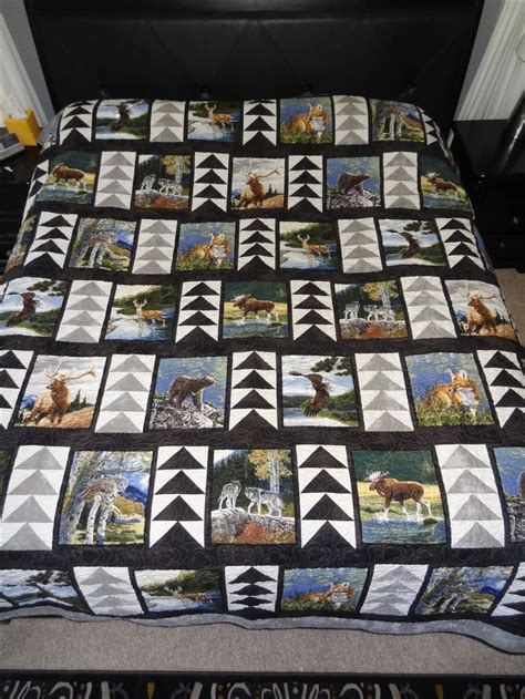 Pin by Angie Northrop Harris on Quilts I've made | Wildlife quilts, Quilts, Fabric panel quilts