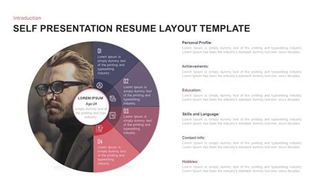 Self Presentation Powerpoint Template Creative Resume Ppt Layout - Riset