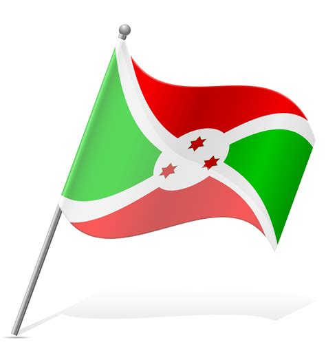 flag of Burundi vector illustration 490689 Vector Art at Vecteezy