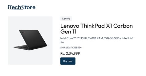 Lenovo ThinkPad X1 Carbon Gen 11 - iTechStore