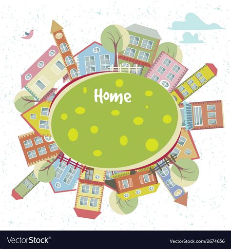 Home background Royalty Free Vector Image - VectorStock