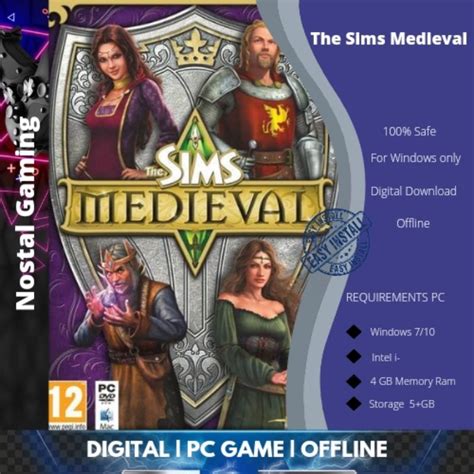 [Pc Game] [Old Games] The Sims Medieval | Shopee Malaysia