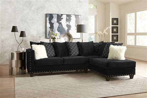 51 Gorgeous living room with black sofa Voted By The Construction Association