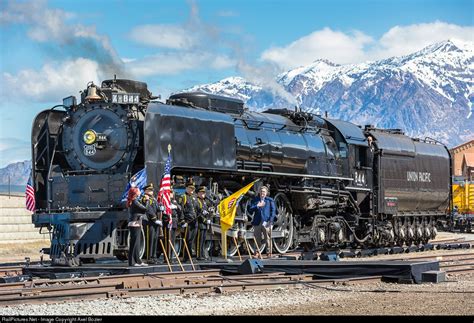 RailPictures.Net Photo: UP 844 Union Pacific Steam 4-8-4 at Ogden, Utah by Axel Bozier | Steam ...