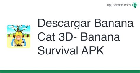 Banana Cat 3D- Banana Survival APK (Android Game) - Descarga Gratis