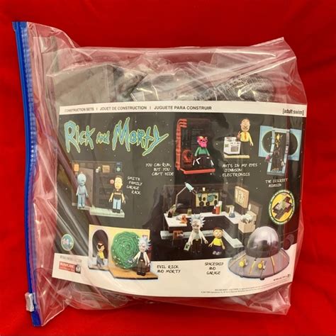 Toys | Collectible Rick And Morty Lego Spaceship And Garage Set | Poshmark