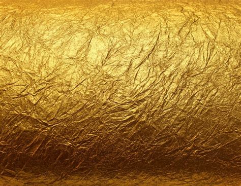 Shiny yellow leaf gold foil texture ... | Stock image | Colourbox