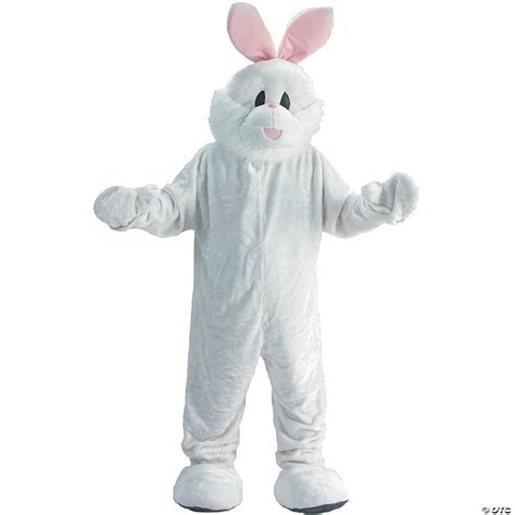 Adults Easter Bunny Mascot Costume | Oriental Trading