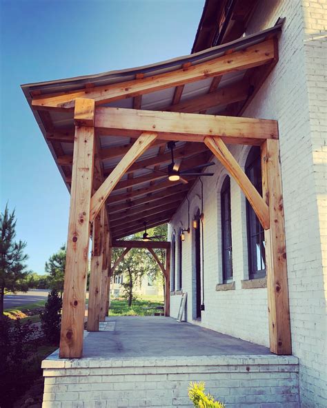 Timber Frame Porch Roof