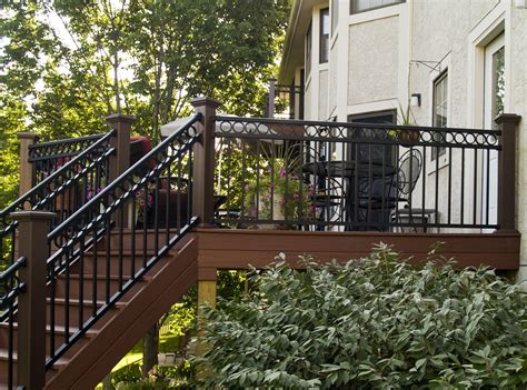 Black Vinyl Porch Railing — Randolph Indoor and Outdoor Design