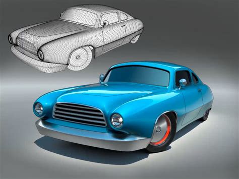 How to render a car sketch - Car Body Design