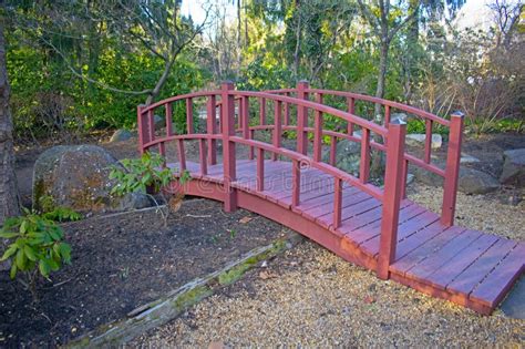 Scenic Bridge in Japanese Style Garden -09 Stock Image - Image of path, rail: 270684211