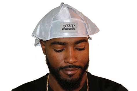 Silky 3WP Durag (White) – 360WaveProcess