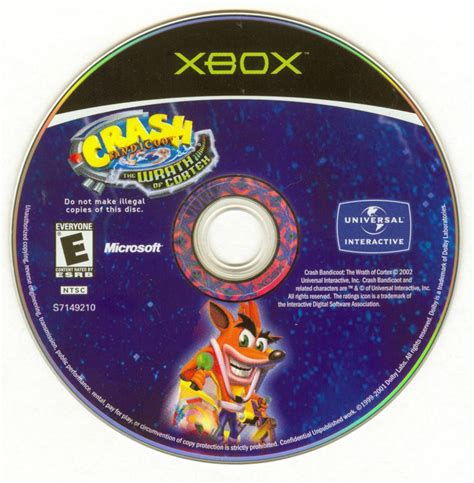 Crash Bandicoot: The Wrath of Cortex (2002) Xbox box cover art - MobyGames