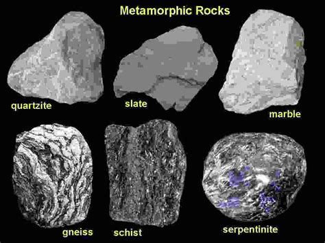 Types and Characteristics of Metamorphic Rock