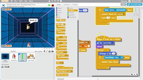 Scratch: Variable Game Ideas (Missiles) - YouTube