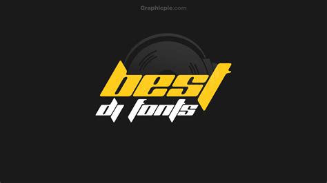 Best DJ Fonts To Stand Out (2024) - Graphic Pie