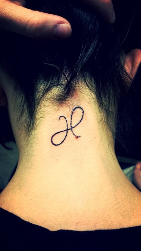 40 Letter H Tattoo Designs, Ideas and Templates - Tattoo Me Now