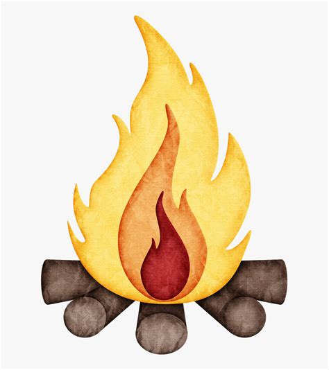 Campfire Clipart - Clipart Camp Fire, HD Png Download , Transparent Png Image - PNGitem