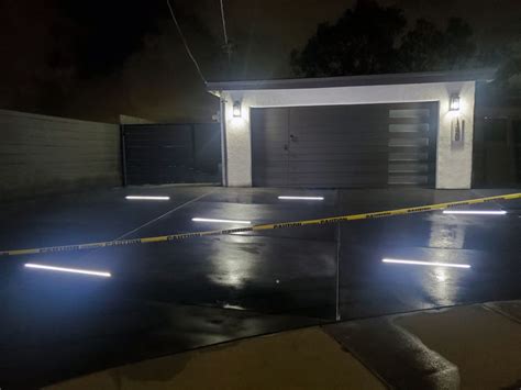 Concrete Driveway Lighting using LED Strips and Channels - Ecolocity LED