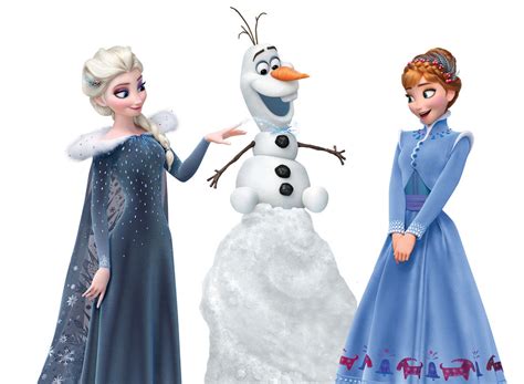 New big images of Olaf’s Frozen Adventure main characters - YouLoveIt.com